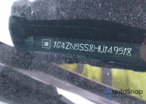 2017 Buick Lacrosse Preferred from USA, damaged, VIN 1G4ZN5SS8HU149518